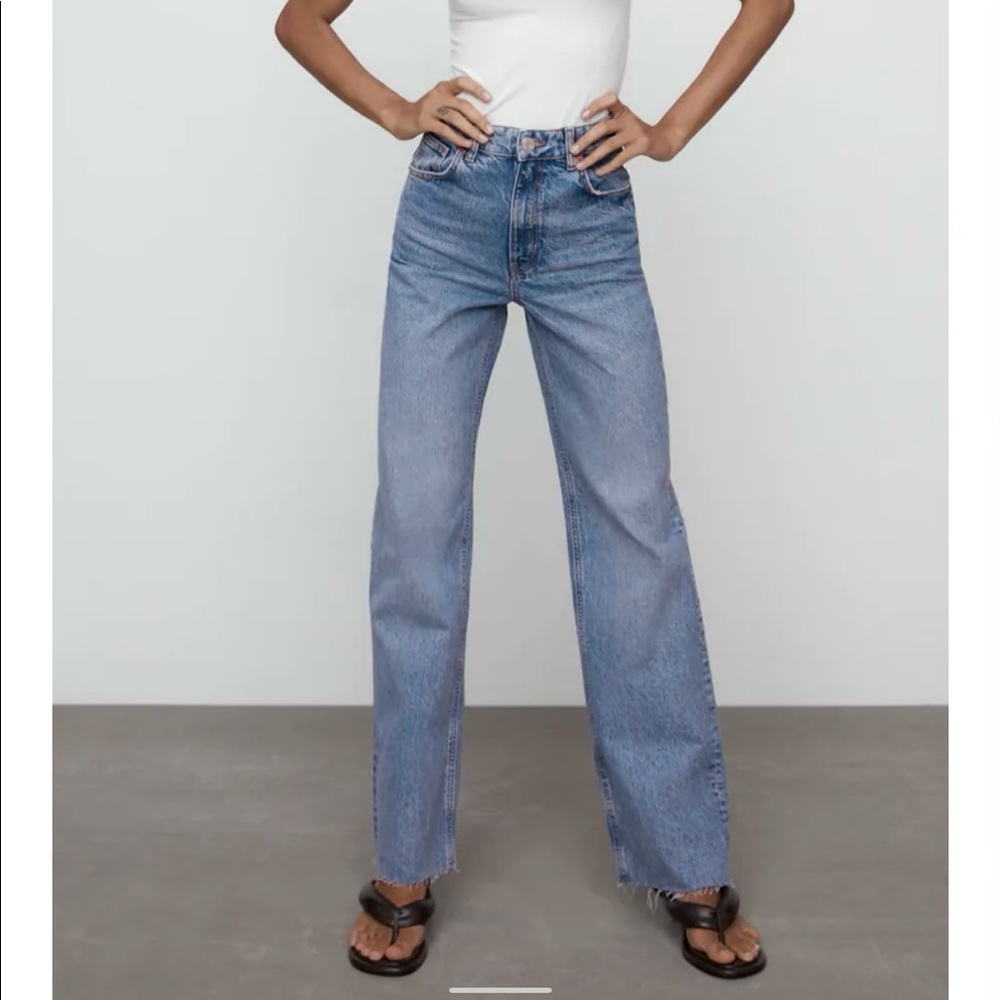 NWT - WIDE LEG ZARA JEANS